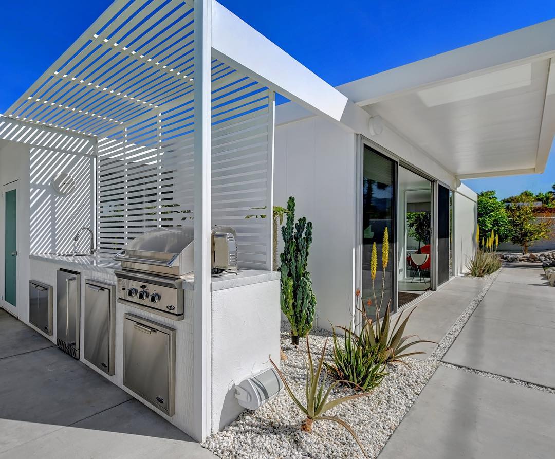 Saturday is the perfect time to get outside and grill. 
Credit: Steel House 4