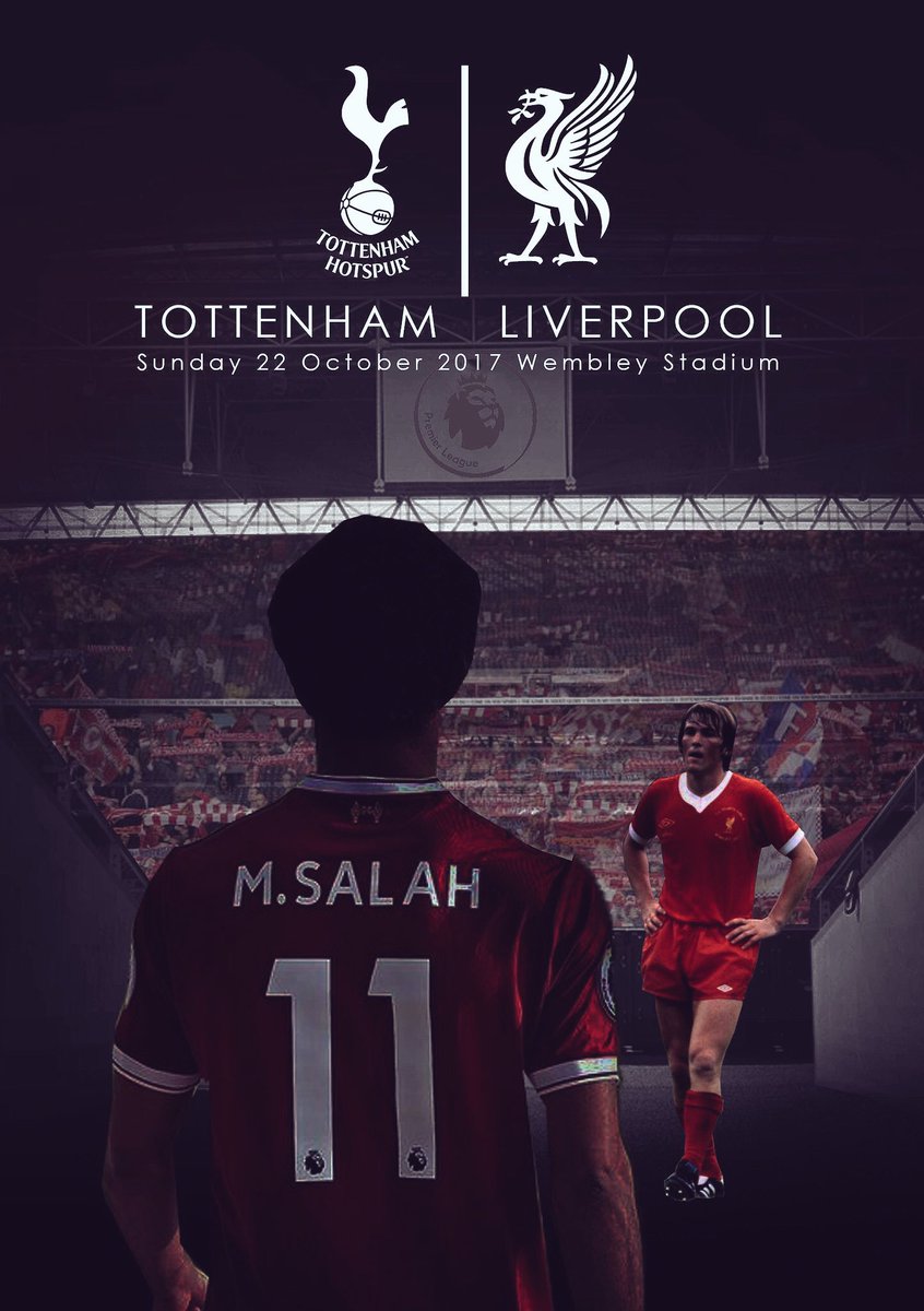 LFC's tweet photo. Matchday.

🆚 @SpursOfficial
🏆 @premierleague
⌚ 4,00pm BST
🏟 Wembley
🖼 @apkcreative https://t.co/y0HdNsp5Ov