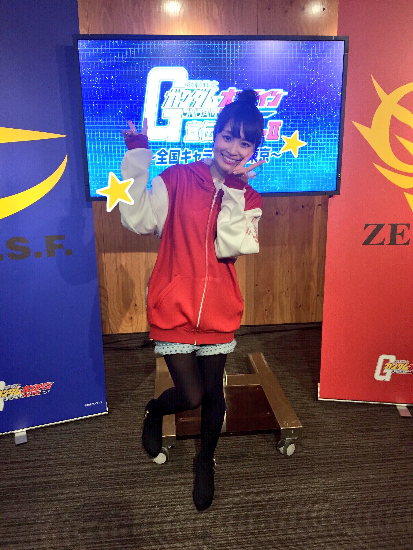 綾見優希あやみゆき ガンダムオンライン宣伝部mk Ii 全国キャラバンin東京 会場で一緒に盛り上げてくださった皆さま 本当にありがとうございました そして Line Liveをご覧頂いた方もありがとうございます 11 18in名古屋もよろしくお願いします