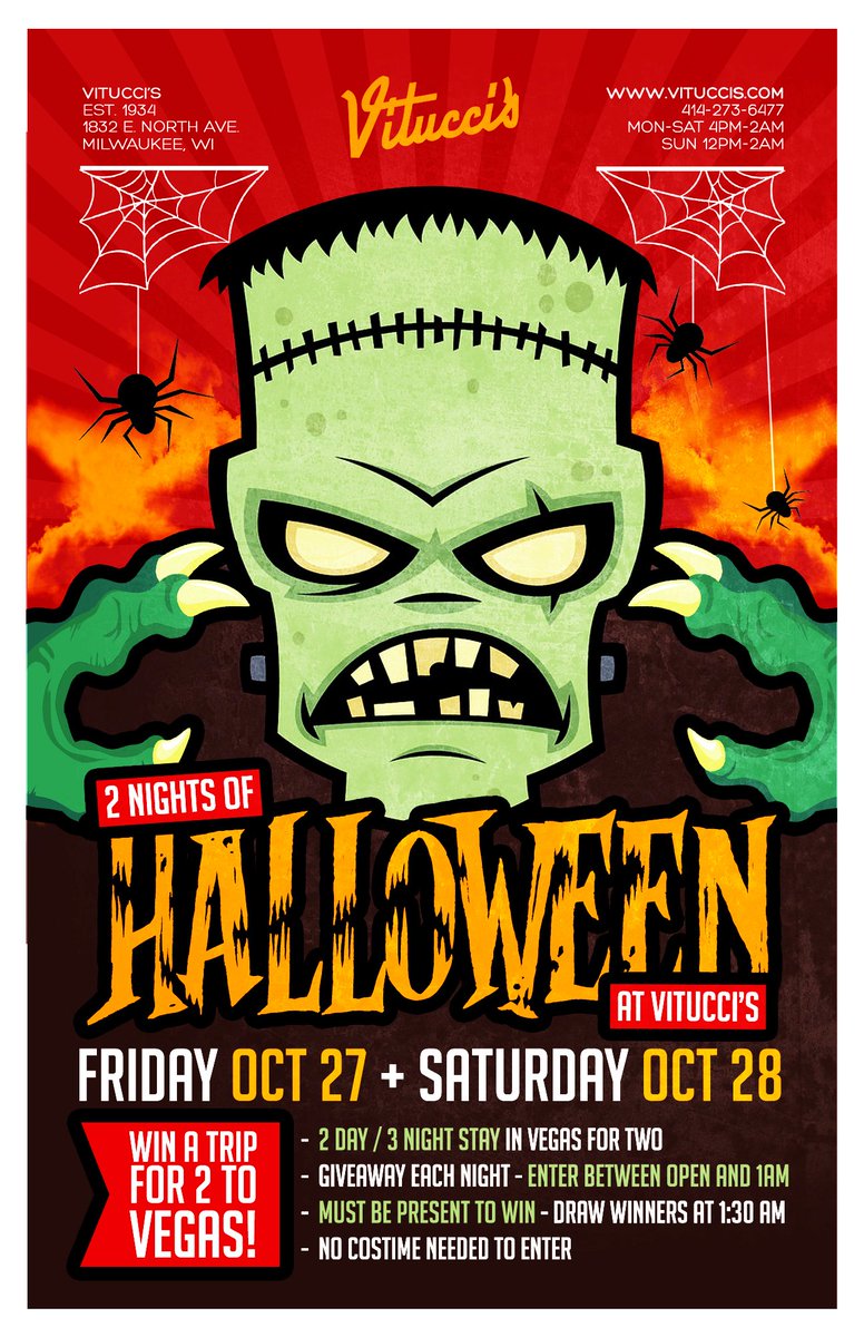 HAPPY HALLOWEEN! The weekend you've ALL been waiting for is FINALLY HERE! #Halloween details have JUST been released! DON'T MISS THIS!