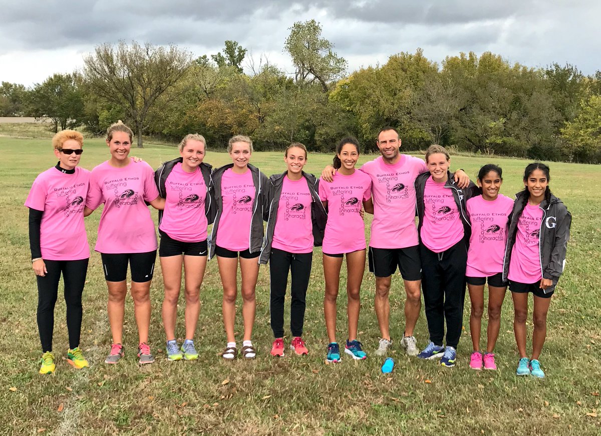 Great Job Buffs XC!!!  Boys 1st, Girls 3rd and Brooke Regional Champion and everyone makes State next week at Rim Rock!! #1herd #gcbuffpride