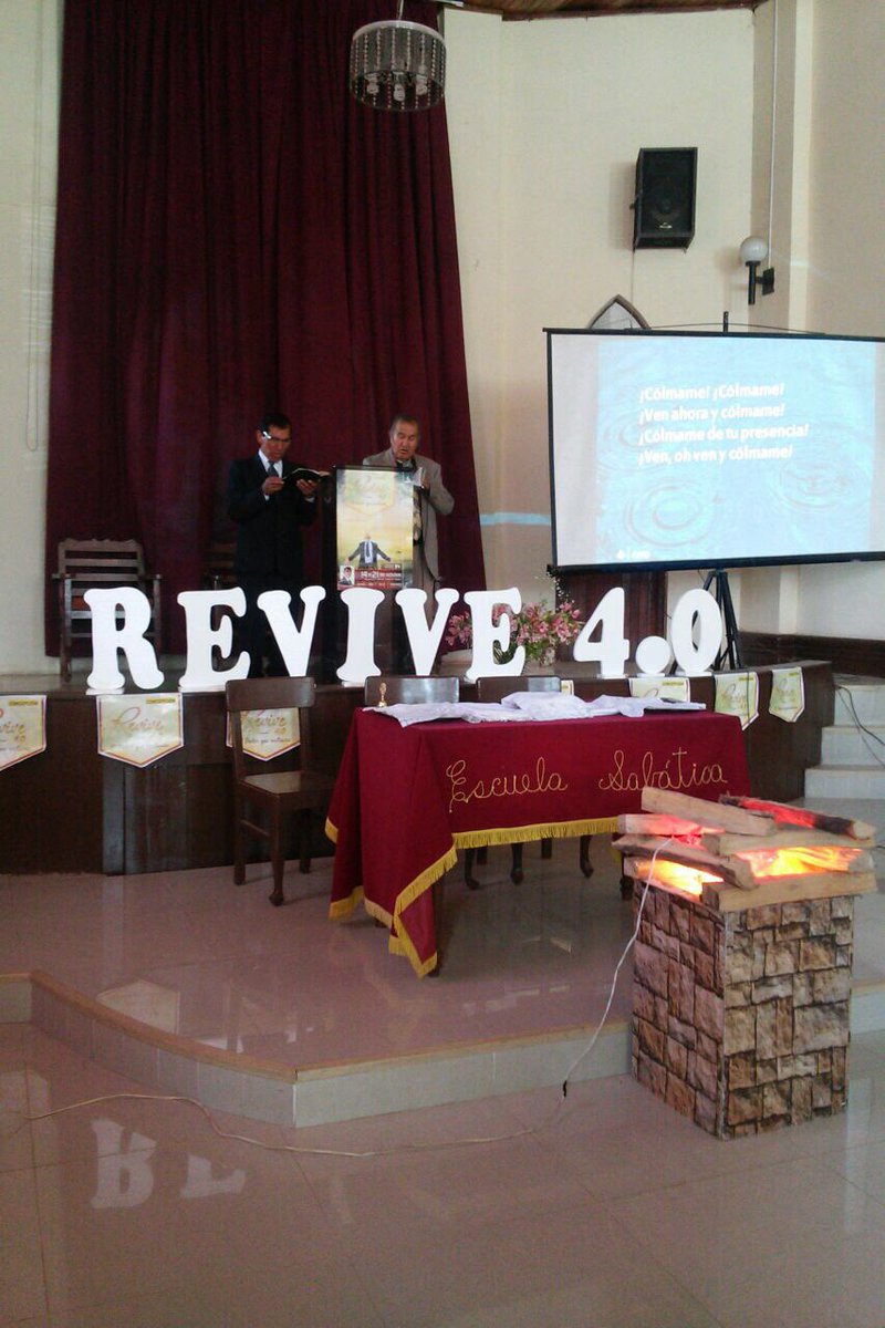 AdventistasMCP's tweet photo. Participando de #Revive4 con el tema de hoy “El Propósito de Dios para mi” #ElPoderQueRestaura https://t.co/vu02FqRzaM