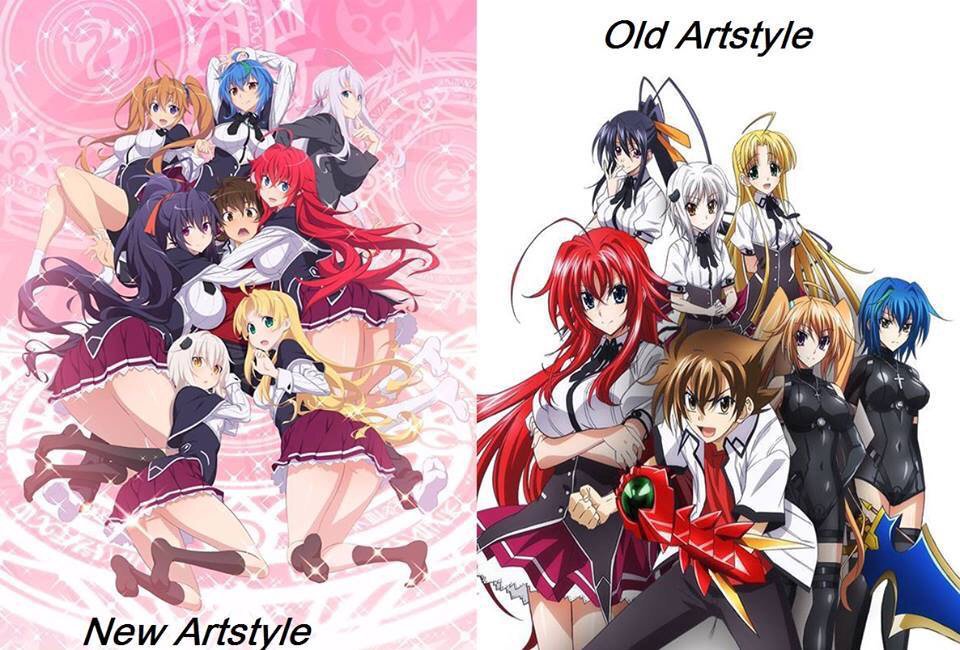 Highschool DxD season 4 art style - Forums 