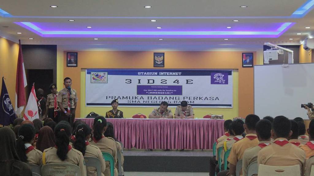 Salam Pramuka!!
JOTI (Jambore Inthe Internet)  2017 yang ditunggu tunggu telah tiba, di Stasiun Internet Badang Perkasa 
Dengan JID 3ID24E
…