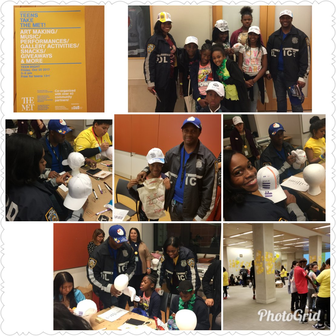 MsRobin105's tweet photo. Housing PSA3 81NCO's PO Nwajei &amp; PO Robin-Edwards at MET Museum Event w/CAMBA Brevoort Youth #OurFuture #Culture #WorkingTogether @NYPDPSA3 https://t.co/p1ksdtNnF0