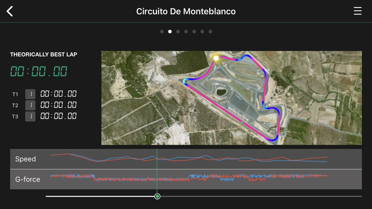 BeRacingapp's tweet photo. Testing #BeRacingapp 🏁 #BRAINDose con @FormulagtE #CircuitoMonteblanco https://t.co/sXQAjsl3n6