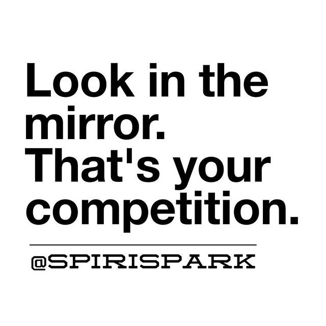 KevinSuitor's tweet photo. Look in the mirror. That's your competition. https://t.co/ayENLPnlv7