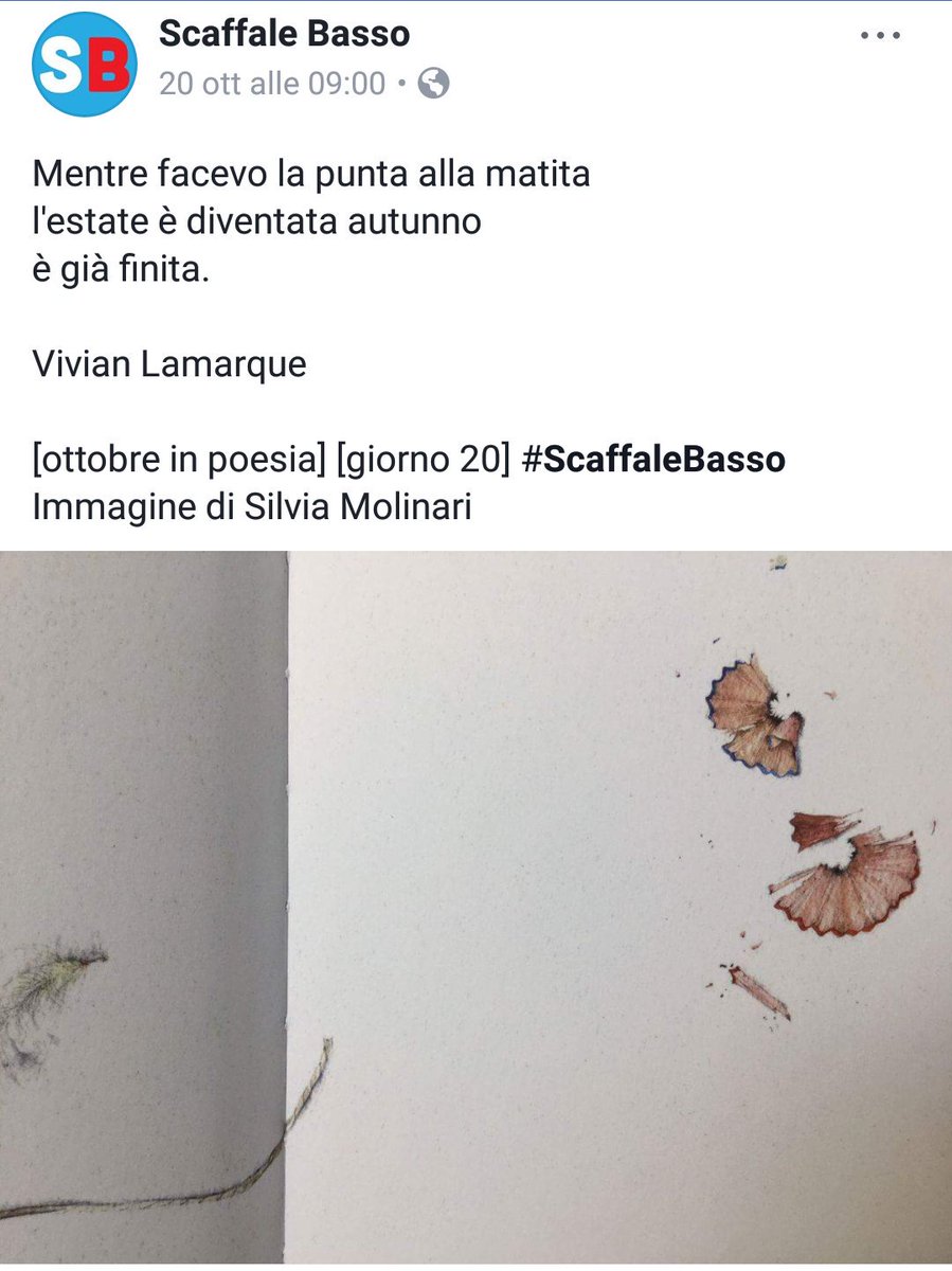 #poesia #autunno <a href="/ScaffaleBasso/">Scaffale Basso</a>