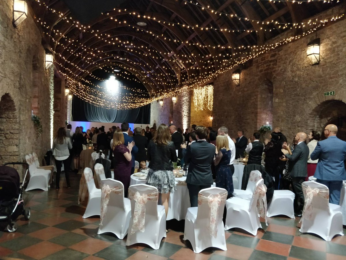 McGowanDiscos's tweet photo. All setup for tonight's wedding at the stunning Spanish Barn in Torquay!
#wedding #disco #spanishbarn #torquay #mcgowandiscos #beautiful 👰💍💒 https://t.co/9KW2CQAOQT