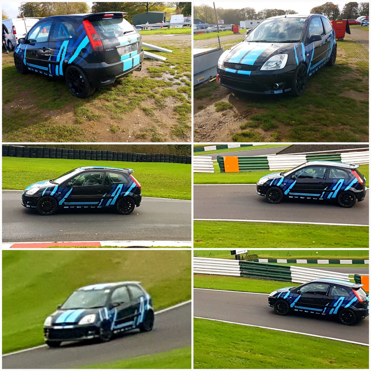 Loll43's tweet image. A windy Trackday @cadwellpark #trackdayfun #motorsport #hallbends #mountain #caterham #fiestaST #AudiTT #cameraphone