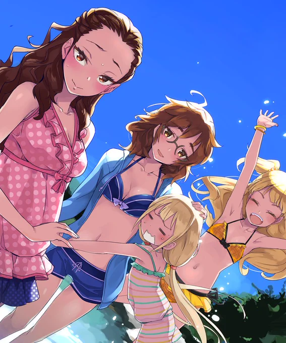 割と比奈せんせ描いてるな…ああそうだよ!大好きだよ! 