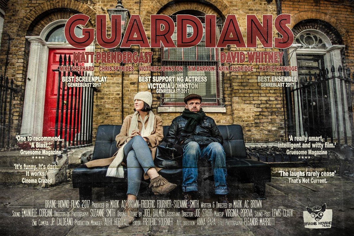 GuardiansBHF's tweet photo. Our alternative poster featuring our @GenreBlast Best Supporting Actress winning actor @vijo588. #poster #publicity #featurefilm #indiefilm https://t.co/db5PPFG4dQ