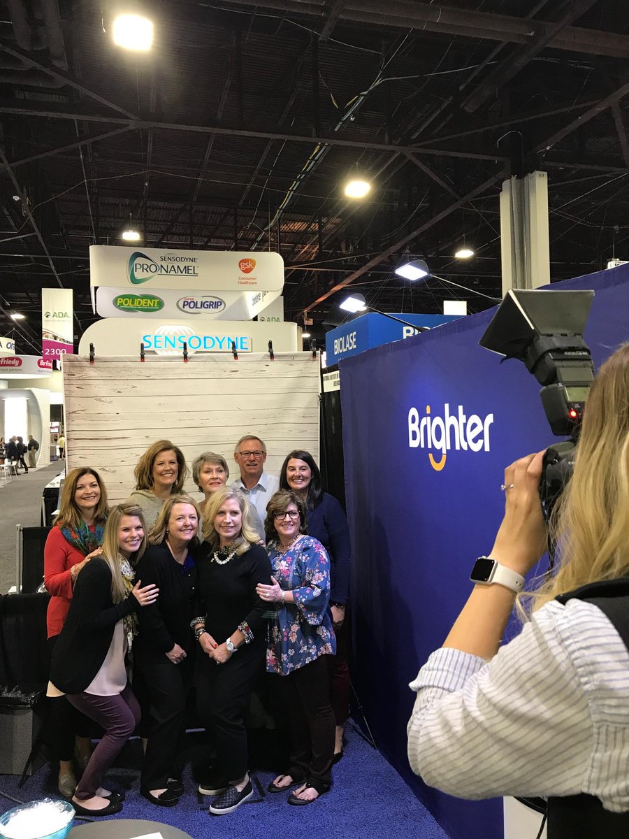 brightercom's tweet image. Whether you are on your own or attending with your whole staff, we’d love to see your smiling faces at booth 2360 here at #ADAATL.