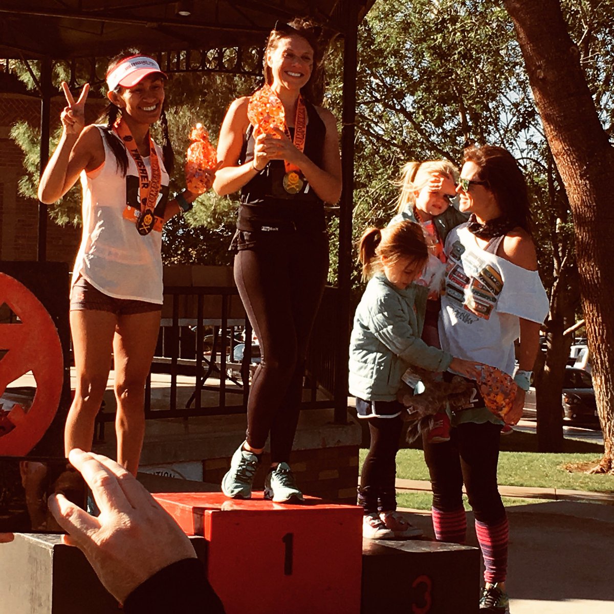 OH MY GOD! I took 1st in my age group in the Pumpkin Man 10K this morning!!! <a href="/3OPPRumRunners/">3OPP Rum Runners</a> <a href="/rlrocketeers/">ResortLoopRocketeers</a>
