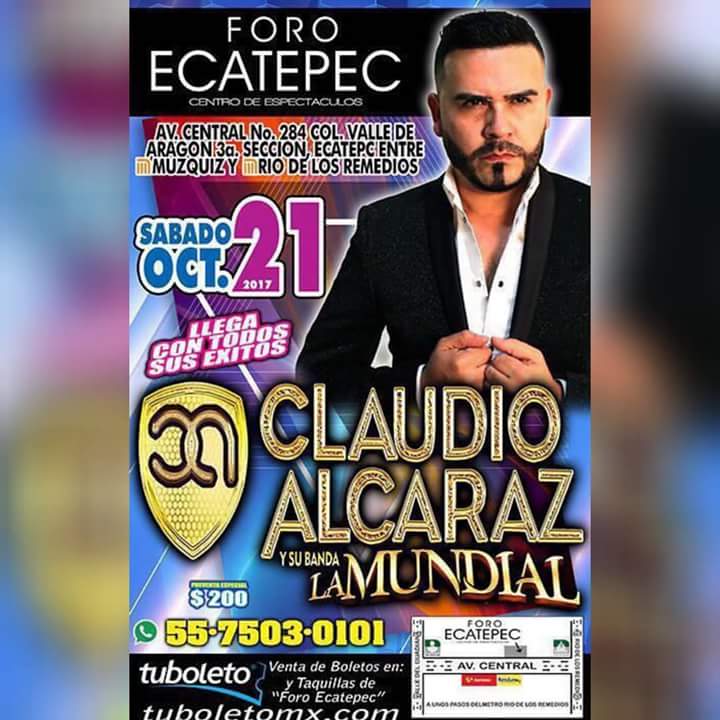 AniiArandia's tweet photo. •¡Hoy! Llega a #ForoEcatepec @BandaLaMundial de @ClaudioAlcaraz vamos a armar un gran #Fiestón 😎✌
#SeguirloEsMiDesicion ❤ https://t.co/VKdlKINPpx