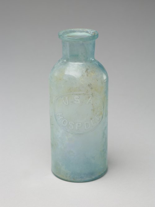kansashistory's tweet photo. U. S. A. Hospital Department Jar from Fort Hays https://t.co/dplGIQOsEd #kansashistory https://t.co/CexeWM7HEr