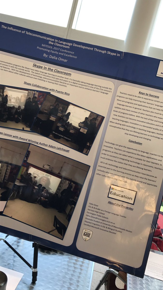 alharbiwejdana's tweet photo. #MITESOL2017 @mitesol #KSAedex
بحوث علميه تهتم بالعملية التعليمية تم عرضها في المؤتمر @Jwaher_alsh3
@mualosaimi @MSAlmoqbel https://t.co/LfR8Ru0O4o