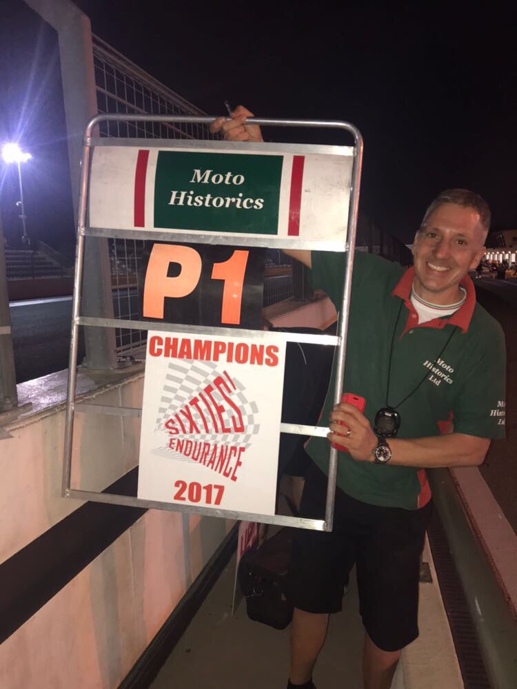 We won the Sixties Endurance championship with Andrew Beverley and his Shelby Cobra 👏👏👏🍾🍾🍾 <a href="/andbev12/">Andrew Beverley</a> @PeterAutoOff