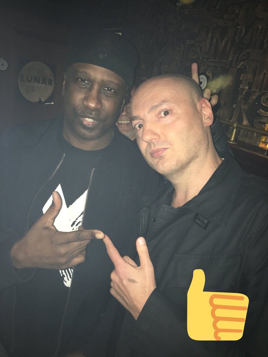 Bumping into <a href="/djtoddterry/">Todd Terry</a>. #Hero #ADE
