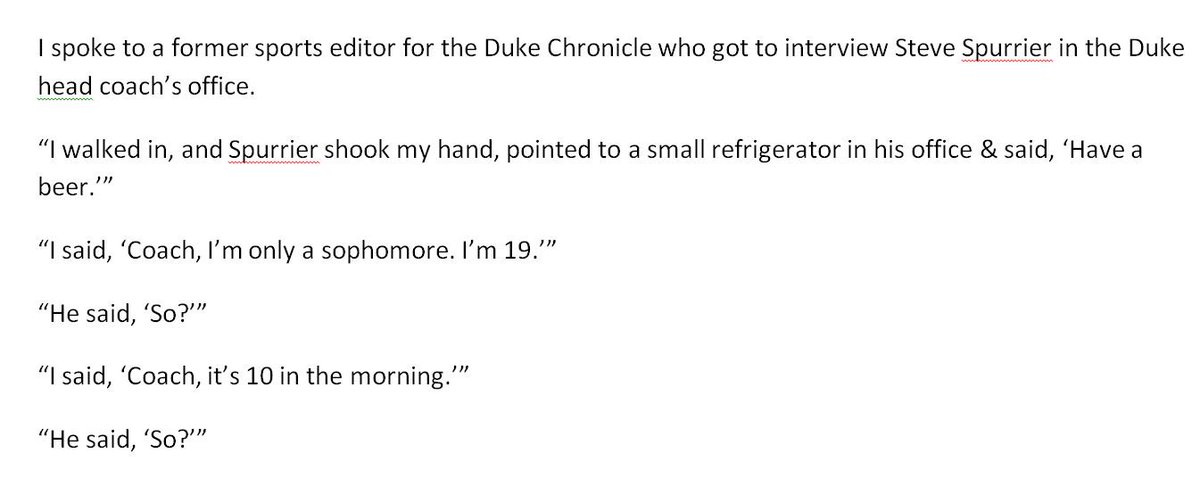 My favorite Steve Spurrier story