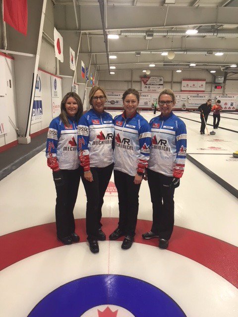PivotCurling's tweet photo. The Ladies are looking fine in new curling gear from @PivotCurling Best of luck to you this season @slider1_ https://t.co/aG3y6tm0TN