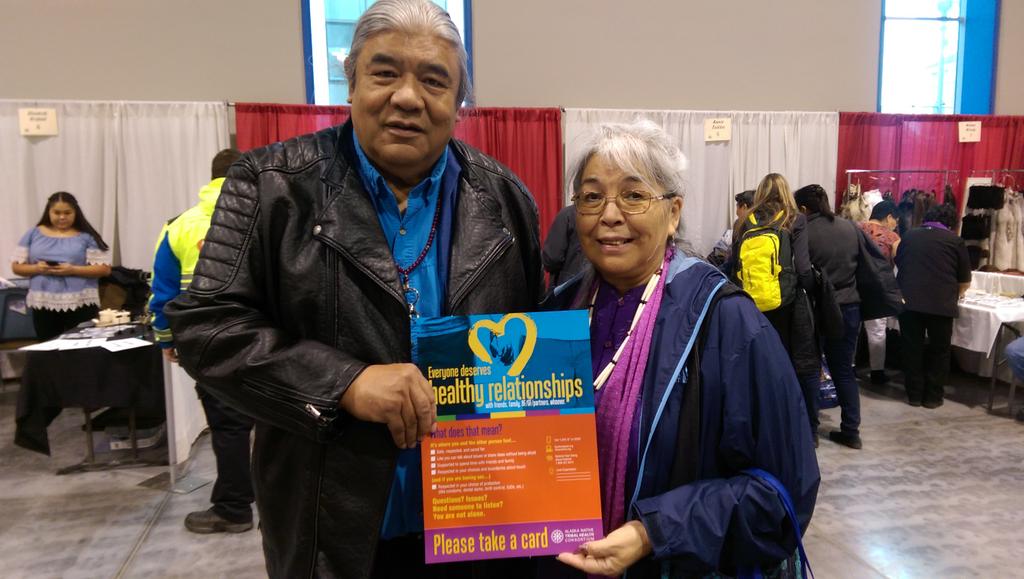 Amy and Doug do important work in AK Pathways to Prevention - thank you! #ShoutOutSaturday