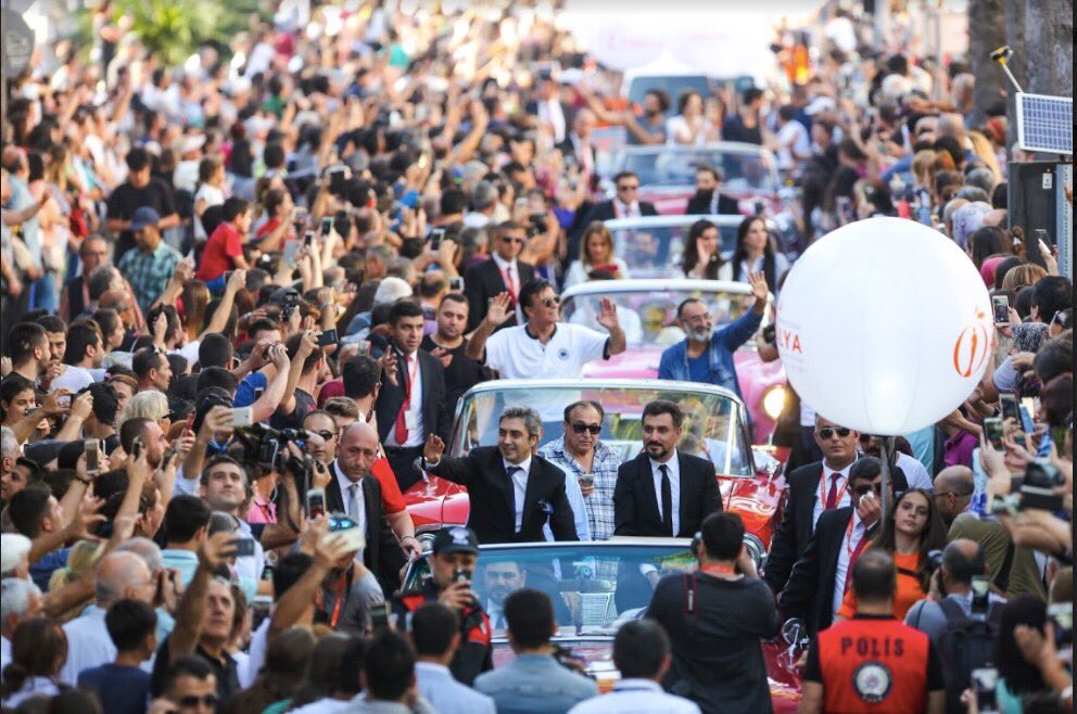 Muhteşemsin Antalyam
Muhteşem Kortejimiz

7’den 77’ye Antaya Film Festivaline sahip çıkan, caddelere çıkan Antalyalılara teşekkür ederim 🙏🏼