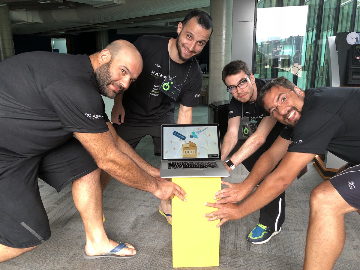 realleosantanna's tweet image. #bluemixalterdata #hackathonalterdata #teamnimbus