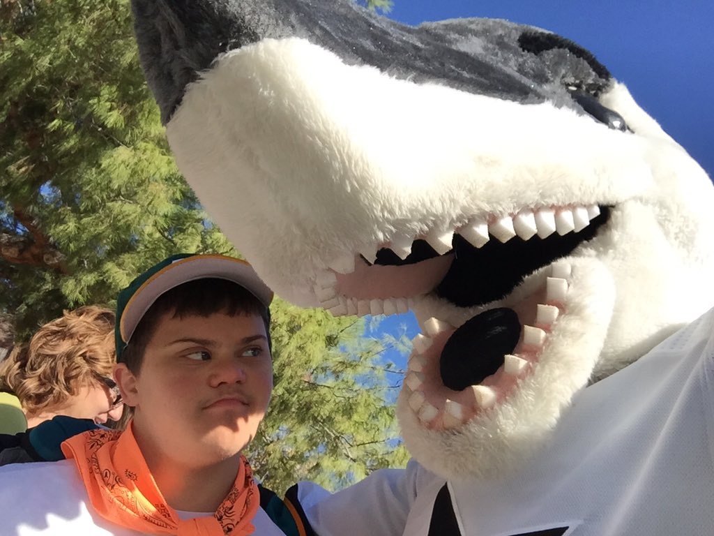 sjsharkie's tweet photo. #sharkieselfie : it's a beautiful morning for the #BayAreaBuddyWalk! #SiliconValleyDownSyndromeNetwork https://t.co/zVNptF4hdT