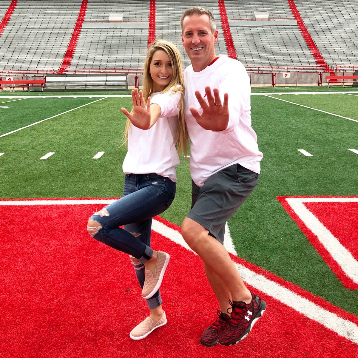 greggheiman's tweet photo. Pretty solid DG dad's day with @logan_heiman #rushdg #huskers https://t.co/4YgtJbc9nw
