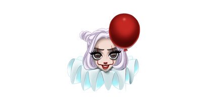 AngelaTung1's tweet photo. @ArianaGrande Omggggggg i love the whole Halloween ARIMOJI!!!!Especially this one!!!! "Baby,you will float too!" https://t.co/pIIYsJaZ4B