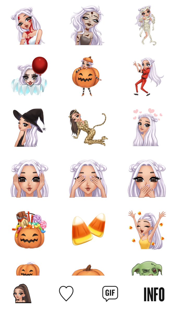 AngelaTung1's tweet photo. @ArianaGrande Omggggggg i love the whole Halloween ARIMOJI!!!!Especially this one!!!! "Baby,you will float too!" https://t.co/pIIYsJaZ4B