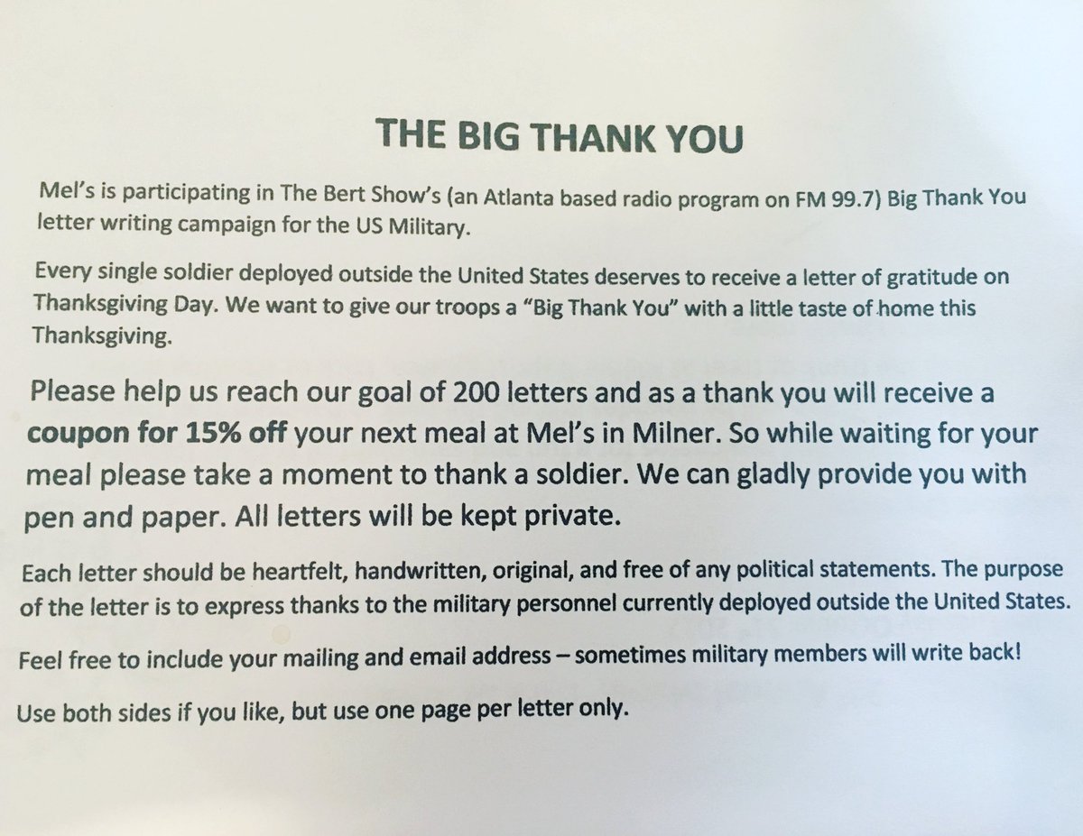 melsinmilner's tweet photo. @TheBertShow trying to help with #bigthankyou one letter at a time https://t.co/oQ0HklTe7N