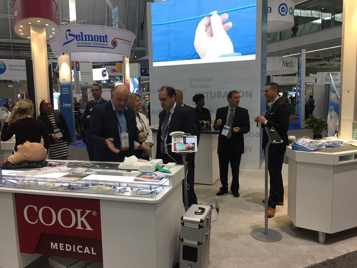 VentinovaMed's tweet photo. #Ventinovamed is guest during the #ASA in Boston at the booth of #cookmedical showing #Ventrain https://t.co/TLgcdT2Nwy