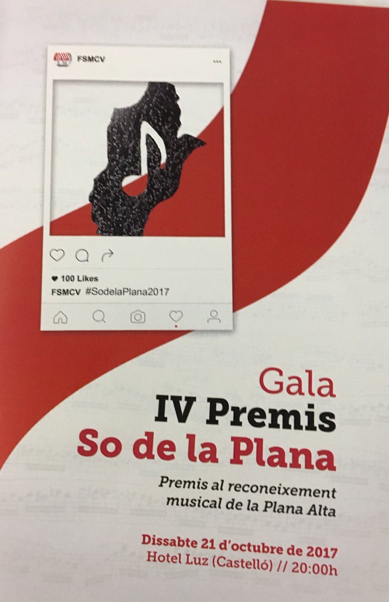 IbanPauner's tweet image. La @dipcas en la Gala IV Premis #SodelaPlana2017 apoyando a nuestras sociedades musicales referentes culturales de nuestra Provincia