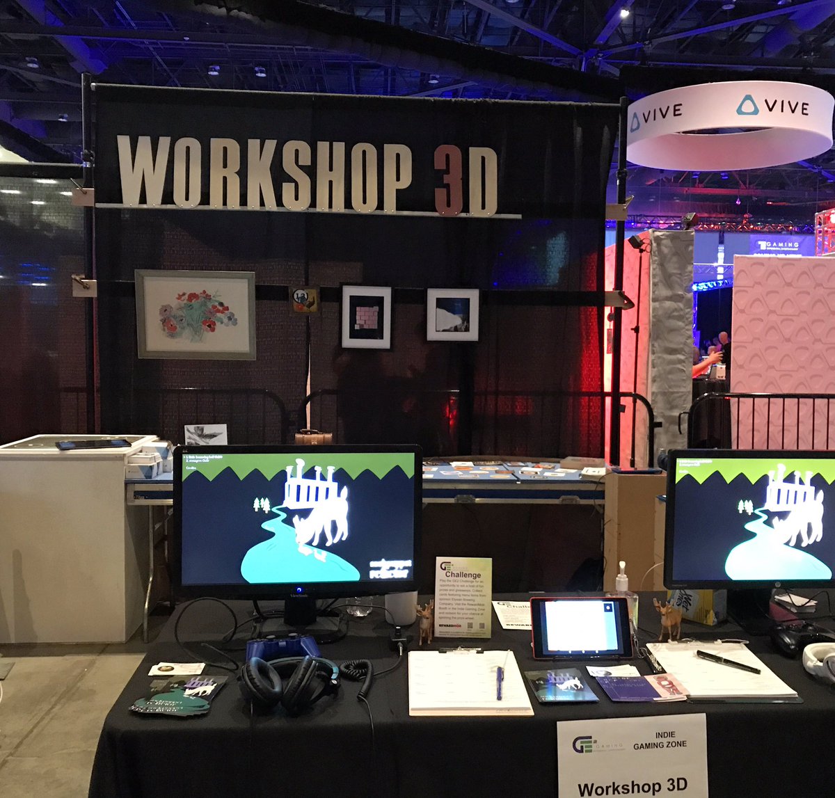 JeffMihalyo's tweet photo. Our #AugmentedReality company #Workshop3d is open for business at Seattle's #GE2 #AR #appdesign #appdevelopment #virtualart #experimentalart https://t.co/CzGnz3dU6u