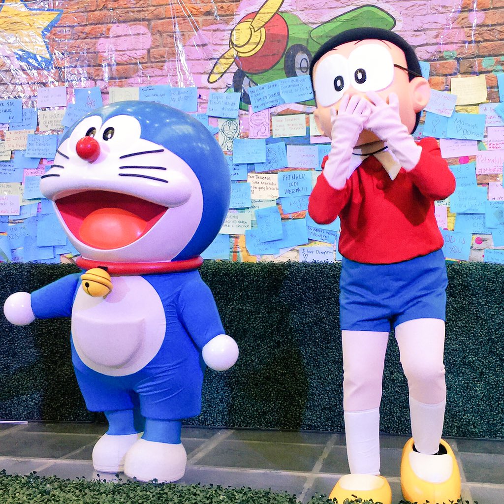 iamayeshaheart's tweet photo. Happening now. I'm so happy to meet #Doraemon &amp; friends for a day of fun and learning! #DoraemonPH #ImYourHero #ROADventure https://t.co/yvfbQuNgZd
