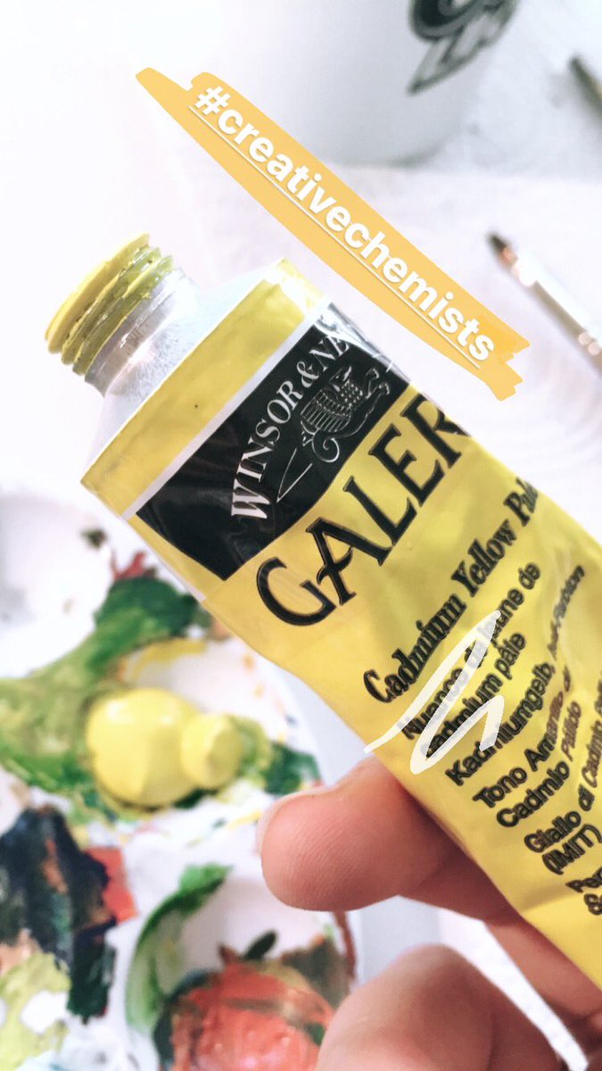 Monica_Ohnsorg's tweet photo. Chemistry of colors! 🎨
Cadmium Yellow 
#creativechemists https://t.co/TCli5kb14p