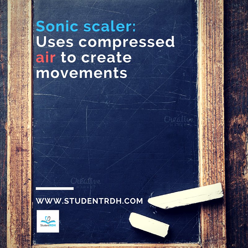 StudentRDH's tweet image. #SaturdayDefinitions #StudentRDH #SonicScaler