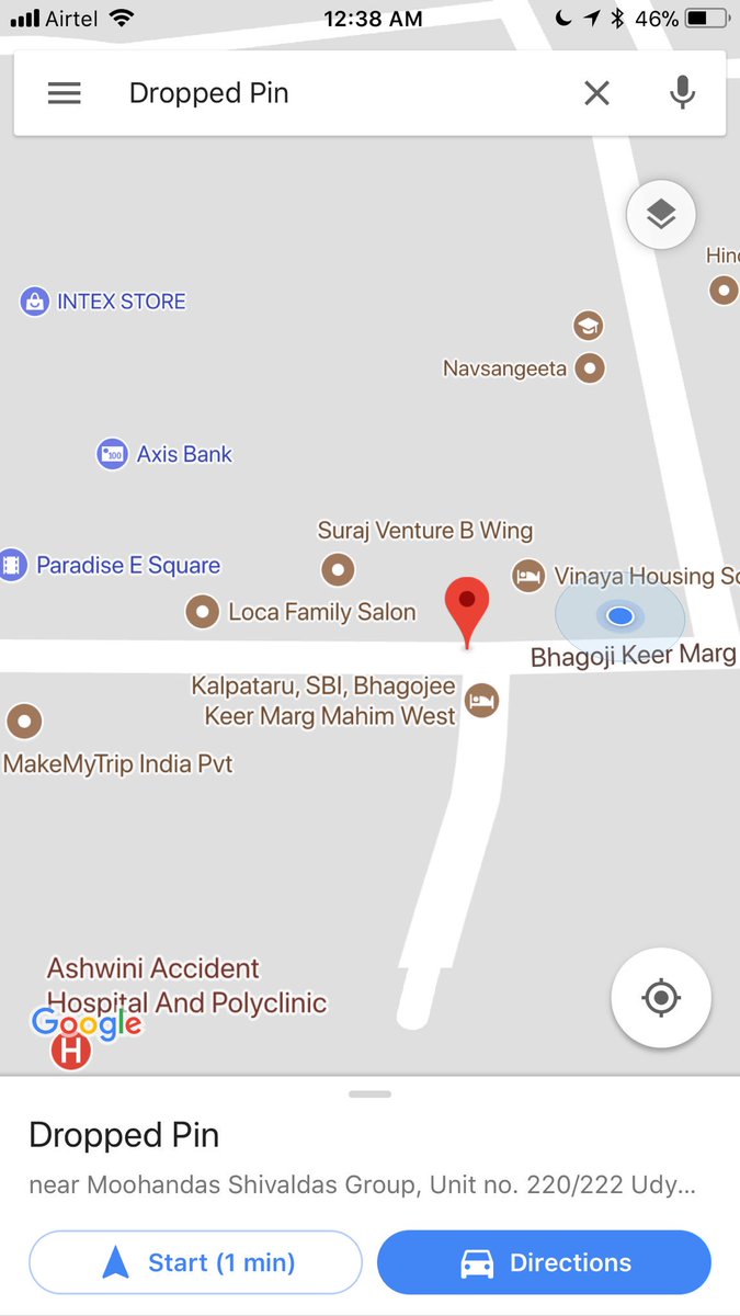 gauravdixit_'s tweet photo. @MumbaiPolice  very loud crackers burst after midnight till very late since a week. Same happens every year. Location in picture. Plz help. https://t.co/2Eznz0oVGK
