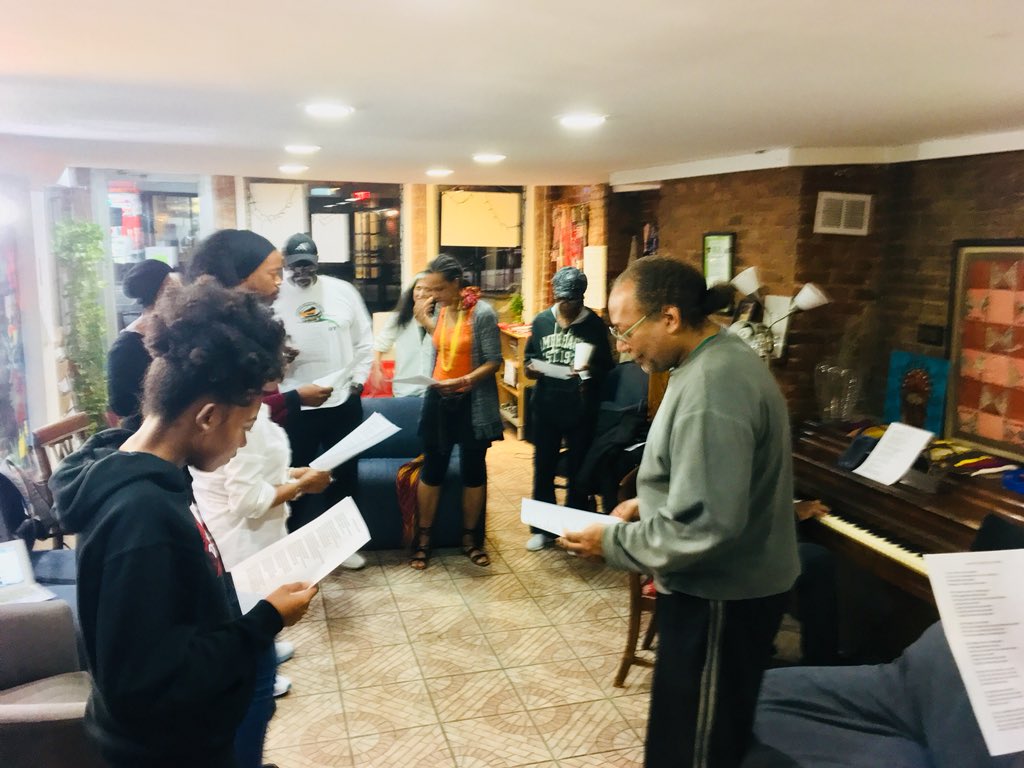 FeeltheMusic's tweet photo. What an amazing space we created thru song & word w/@janicependarvis @Baileys_Cafe , all about #selfcare ! #rainbowinthecloud #musicheals https://t.co/FLaReUfqSW