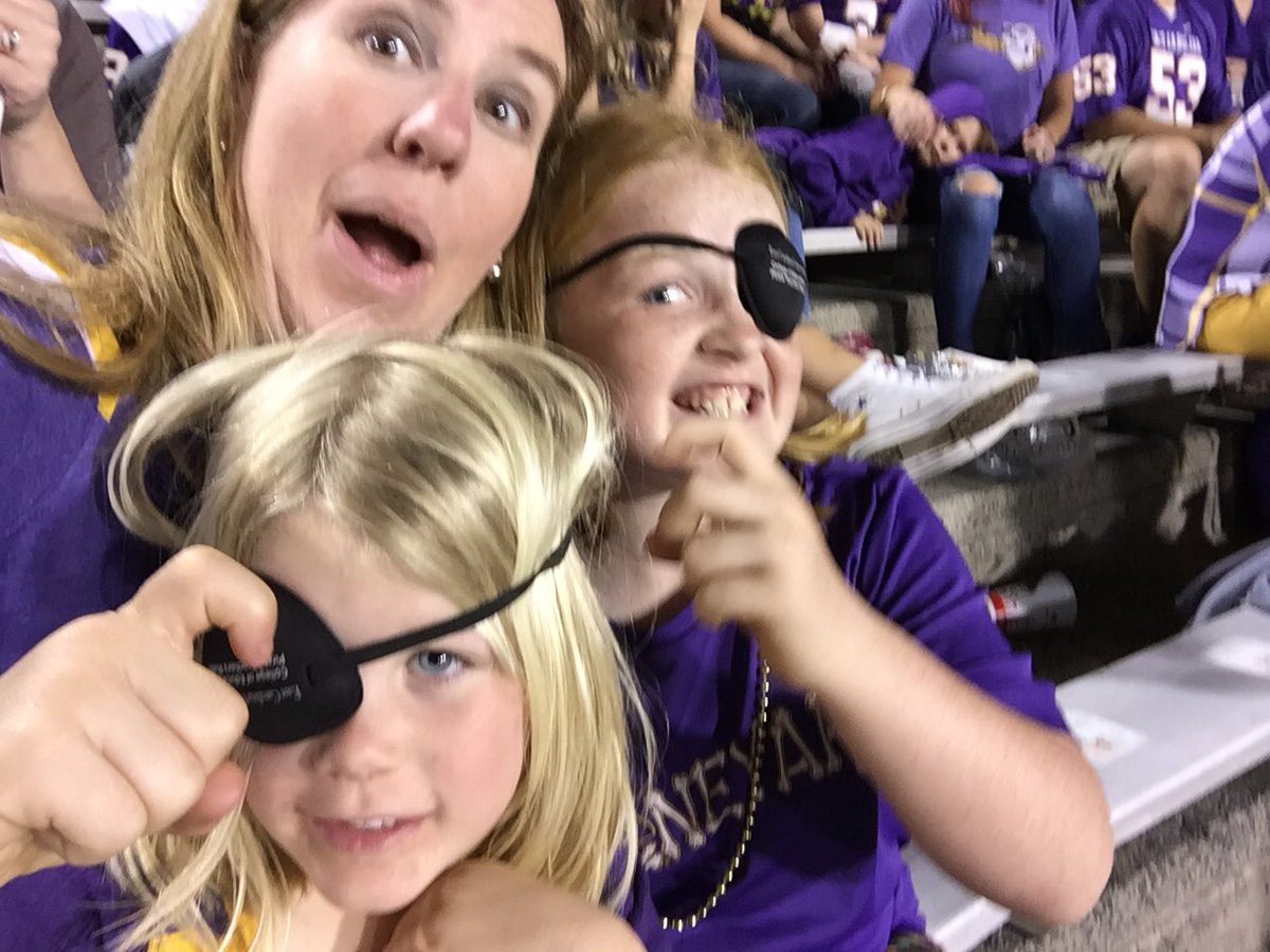 Go Pirates!  #ecugameday