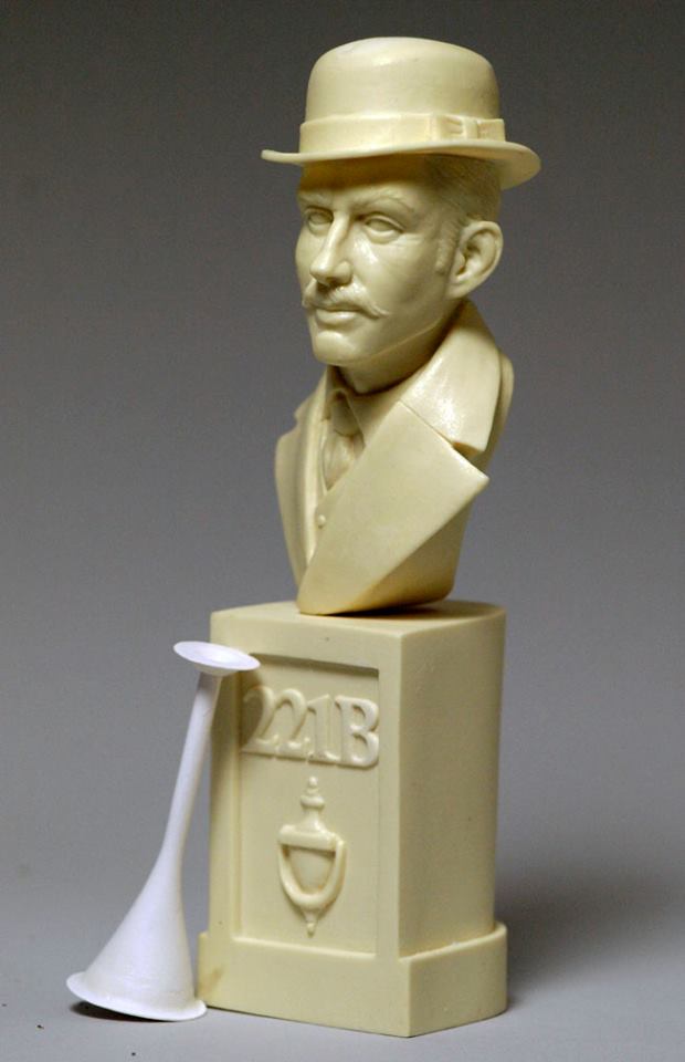 sherlockeditor's tweet photo. Wow! Wow! Wow! Series of 8 character busts in development by @TimBrucknerShop. First series #Sherlock Holmes, Watson, Moriarty and Adler. https://t.co/MivfqhBoCt