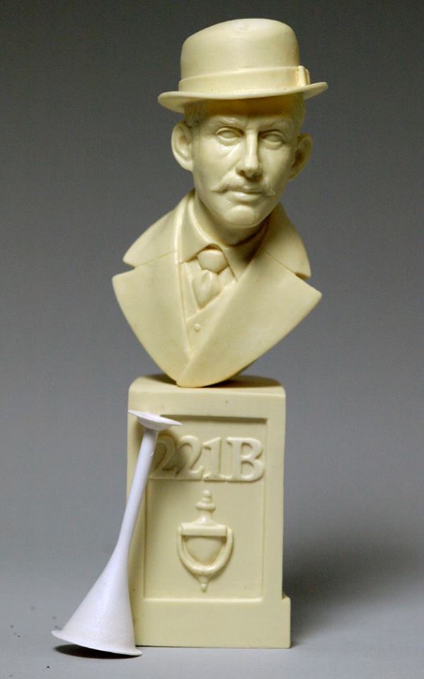 sherlockeditor's tweet photo. Wow! Wow! Wow! Series of 8 character busts in development by @TimBrucknerShop. First series #Sherlock Holmes, Watson, Moriarty and Adler. https://t.co/MivfqhBoCt