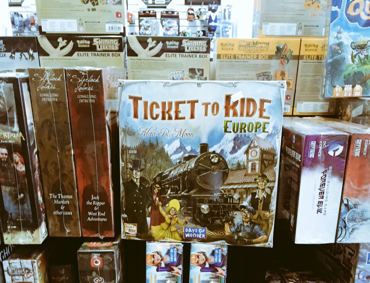Scored this gem today <a href="/TripleplaySC/">Triple Play SC</a> !! #ShopLocal #SmallBizSaturday #FindYourSpot #TicketToRide #boardgamenight @shopsmallbiz
