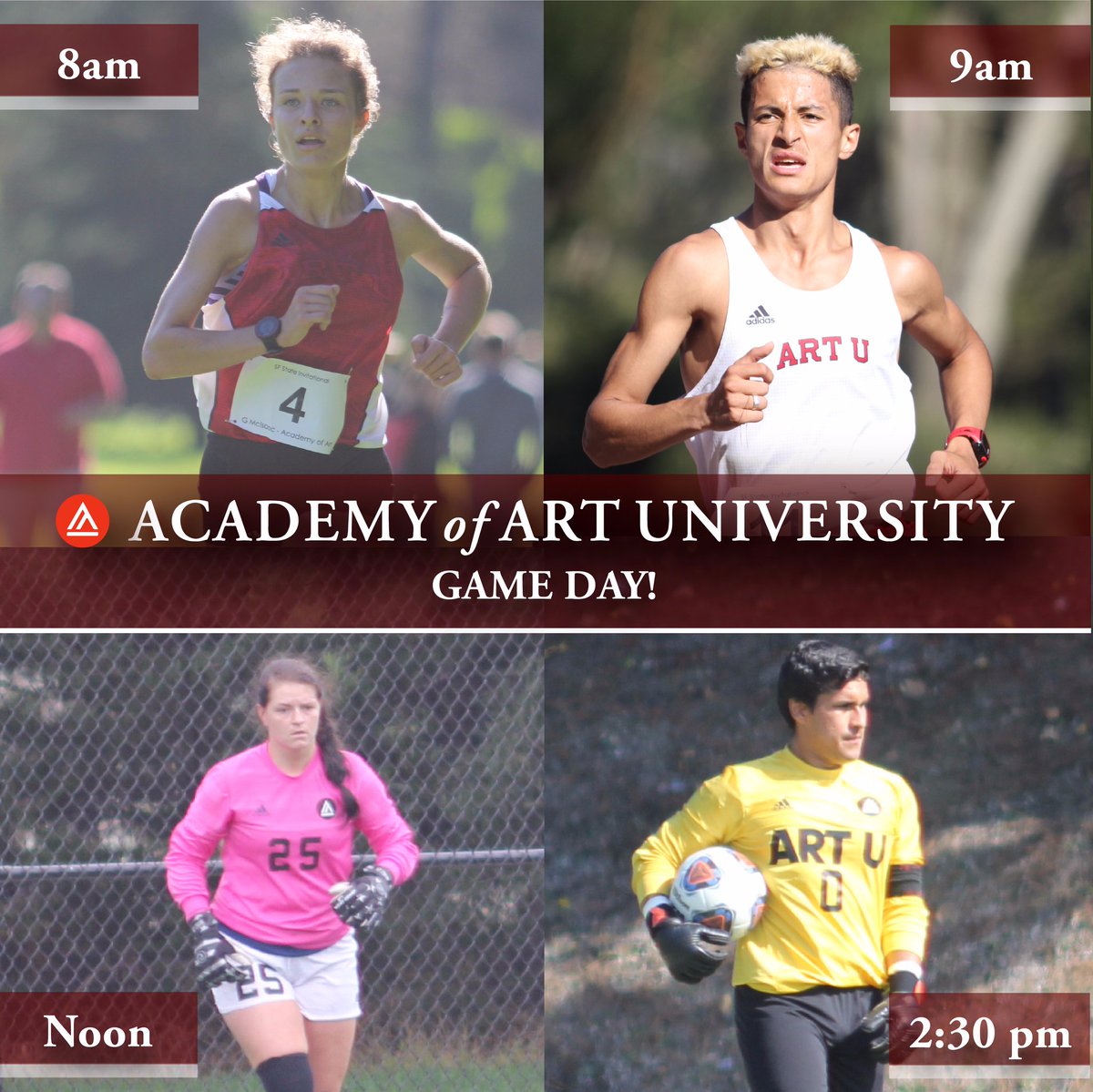 CoachMikeKeller's tweet photo. Congrats to all the ArtU athletes today!  Great day to be a Knight.  #beartistbeathlete #GoKnights https://t.co/uBzgccgUrb