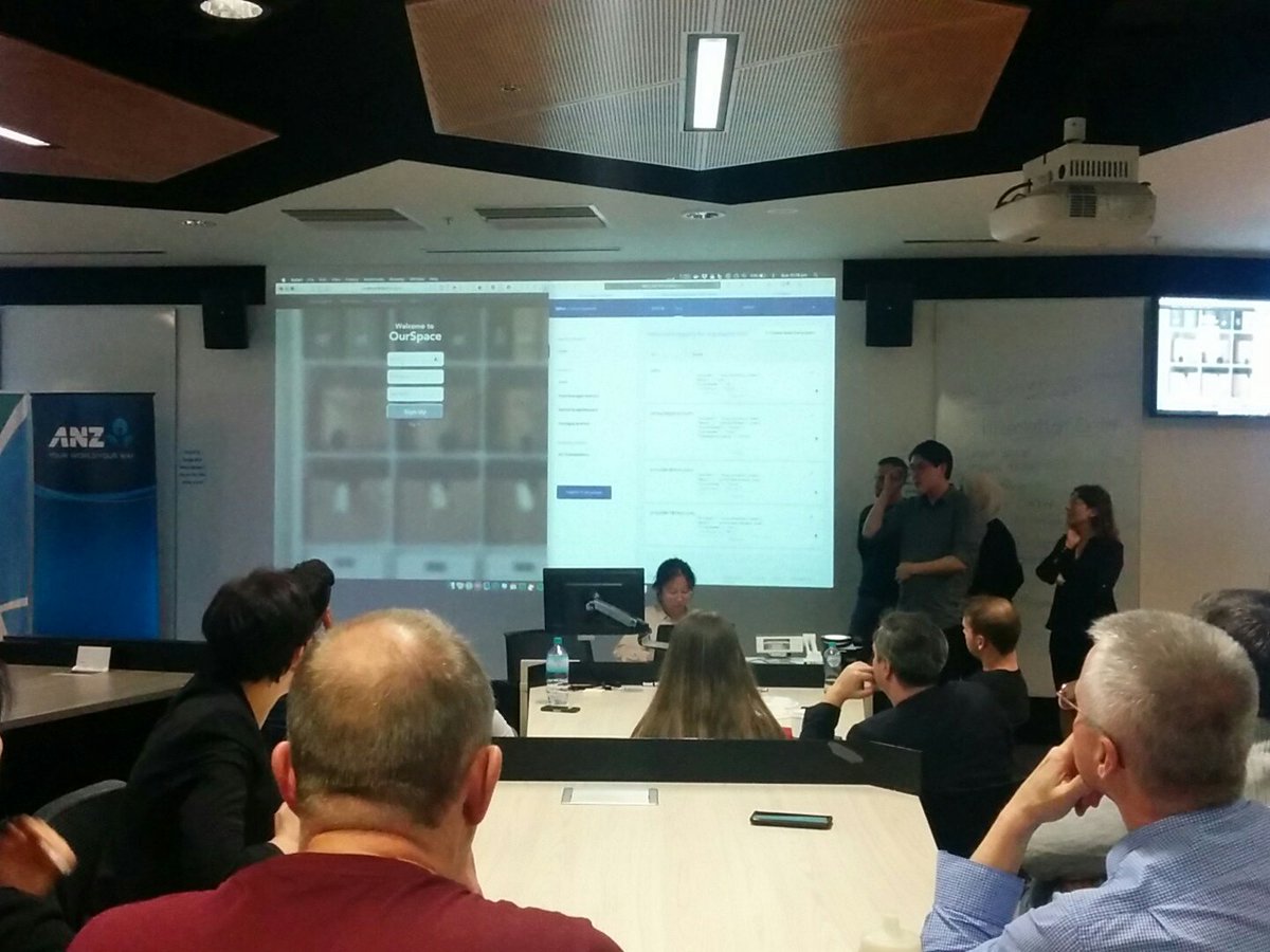 Ivan_Carlisle's tweet photo. More great competition from Team Ourspace with their peer-to-peer blockchain enabled asset sharing DAPP #smartcitieshack #BCAssociationAU https://t.co/wwJLzp1Ftk