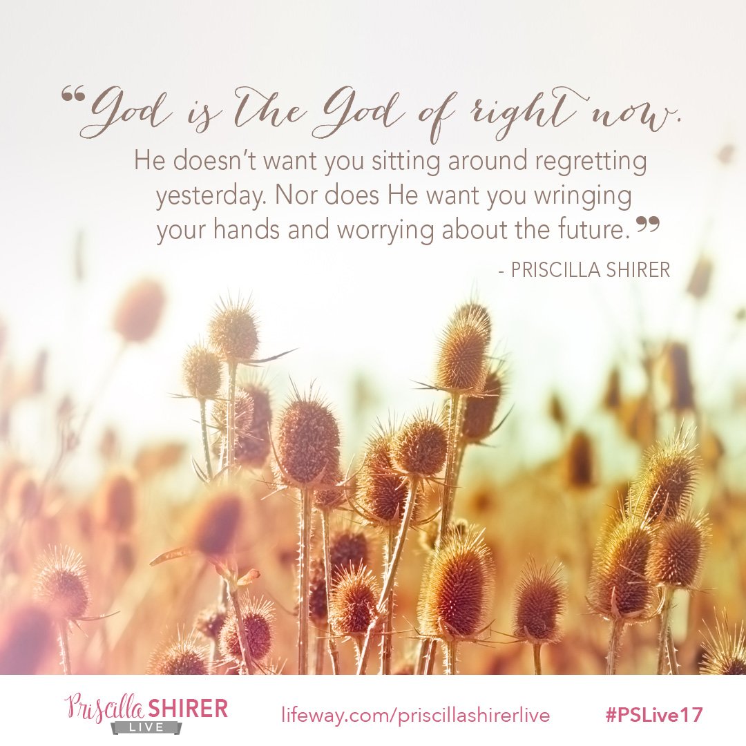 loriks4's tweet photo. "God is the God of right now..." @priscillashirer @lifewaywomen @Lifeway #pslive17 https://t.co/VtayiD6JZg