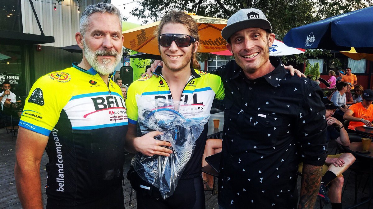 This father/son duo raced @gppcycling’s #growler Grinder 100 miler on a tandem for the first time. Luke is blind. So inspired by them.