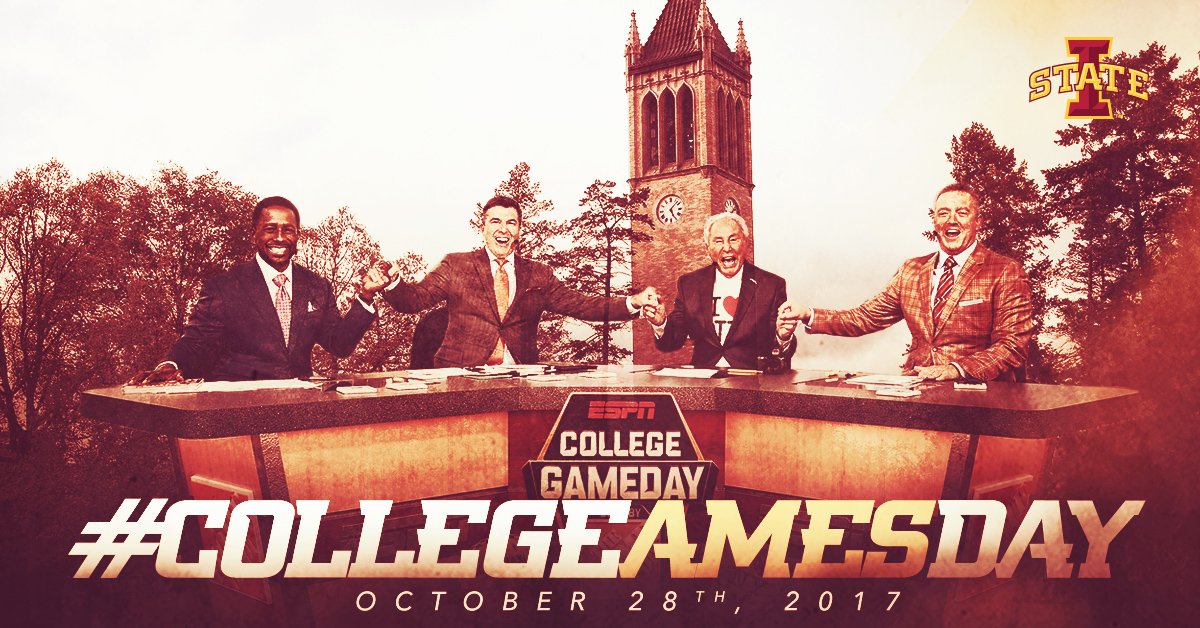 CycloneATH's tweet photo. Looks good to us. 🌪🏈

#CollegeAmesDay https://t.co/bjHMWCXthY